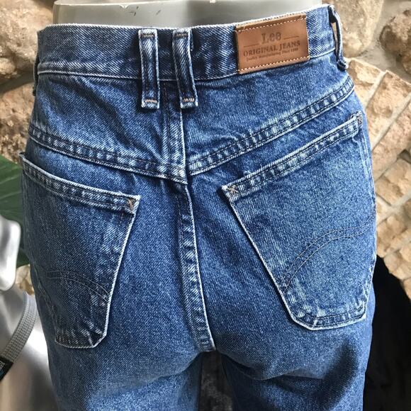 Vintage Lee High Waisted Mom Jeans Women's Size 26 (Vintage 6L) - Picture 4 of 6